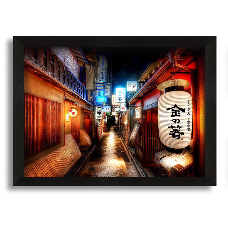 Brayden Studio Chinatown Streets Single Picture Frame Photograph on